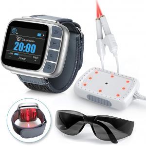 Wrist Watch Lllt Cold Laser Therapy Device For Diabetic Hyperviscosity Blood