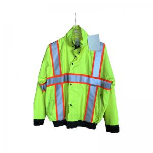 China No Pilling Work Coats And Jackets , Safety No Fading Industrial Work Jacket supplier