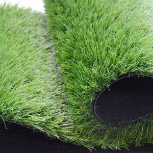 Tennis Field Synthetic Turf Mat , 7mm-50mm Green Turf Carpet For Sports
