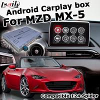 China Mazda MX-5 MX5 FIAT 124 Android auto carplay Box with Mazda origin knob control video interface on sale