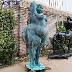 Customized Modern Nude Woman Bronze Sculpture For Decoration