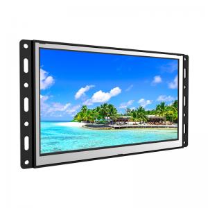 Open Frame Interactive Digital Signage TFT 4G Network CMS Android 10.1 Inch