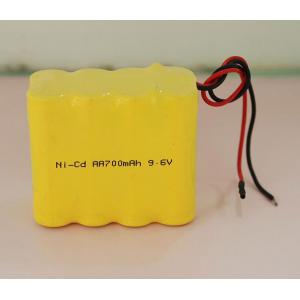 China 9.6V AA Nicd Energizer Rechargeable Batteries 700mAh For Hotel Phone , Dect Phone supplier