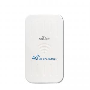 IP Camera Network 4G POE Router Outside IP54 300mbps 4G EU ASIA Wide Band Compatible