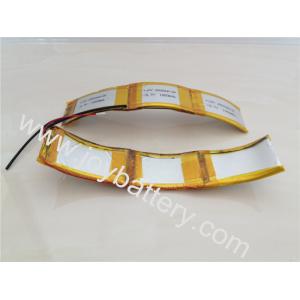 China Bateria de lítio curvada 283048 3.7V350mah recarregável para o iwatch, relógio do bracelete, 283048-3P supplier