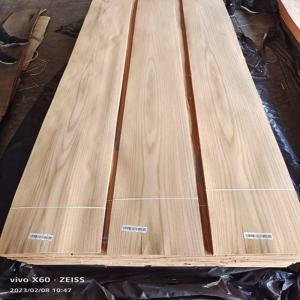 China American Red Oak Natural Veneer Sheets Plain/Crown Cut For Plywood supplier