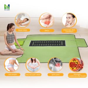 China Experience Deep Relaxation with Jade Tourmaline Infrared Sauna Blanket and 600W Power wholesale
