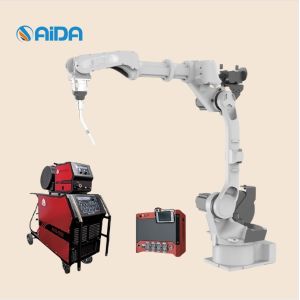 China Aida 210kg ARC Robot de soldadura 6 Ejes Control de punto a punto para tareas de precisión wholesale