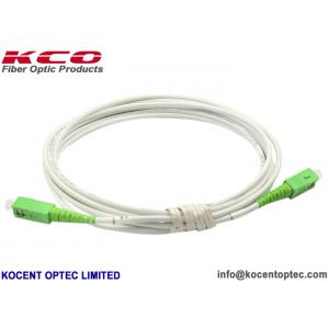SC APC Fiber Optic Patch Jumper 3.5mm PE Sheath Ultra Bend / G657B3 Patch Cable
