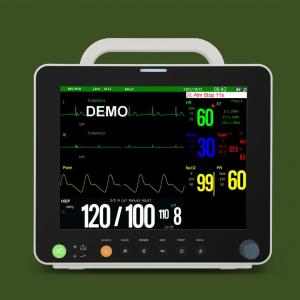 12.1'' Color TFT Display Veterinary Multi Parameter Patient Monitors With ECG