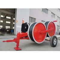 China 5km/H  40KN 1500mm Wheel Hydraulic Cable Tensioner Stringing Machine on sale