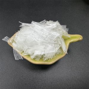 560Mpa Tensile Strength Fibrillated Mesh Polypropylene Fiber Improve Steel Protection For Modern House And Factory Construction