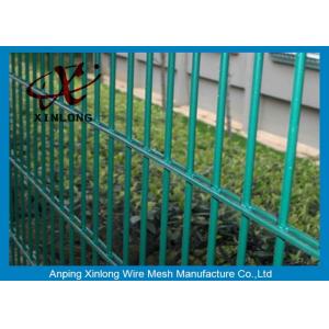 China Strongly Double Wire Fence Powders Sprayed Coating For High Security Area supplier