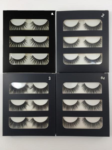 3d Magnetic Eyelashes Sythenic Beautiful Fake Eyelashes With 4 Type