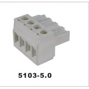 Solid/Stranded Wire Type Terminal Block Connector with Contact Resistance 20mΩ