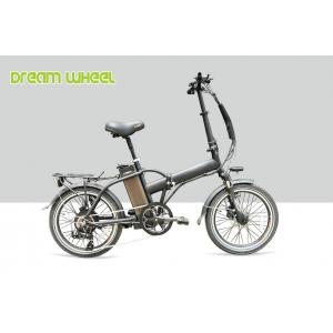 China Aluminum 20 Inch Electric Folding Bike Disc Brake TX55 Derailleur System supplier