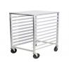 China RK Bakeware China Foodservice NSF Commercial Aluminum Bun Pan Rack Bakery Oven Rack wholesale