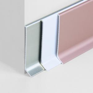 Self Adhesive Aluminum Skirting Board Wall Protection Kitchen Cabinet Baseboard