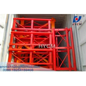 SC Building Lifter Spare Parts Mast Section with Racks And Bolts
