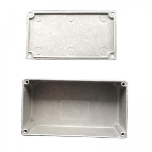 China Completely Recyclable Cast Aluminum Enclosure , 125B Diecast Enclosure with 4 SS screws wholesale