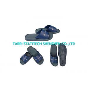 China Black Blue ESD Shoes Anti Static Footwear Clean Room PVC Slippers Unisex Boots wholesale