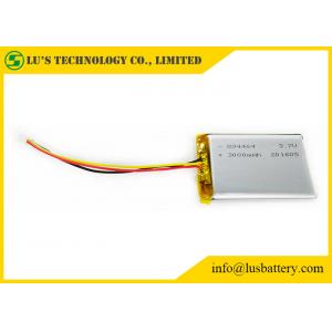 3.7V 3000mah Lithium Polymer Battery LP894464 Tablet Battery 3.7 V 3000mah Rechargeable lithium battery
