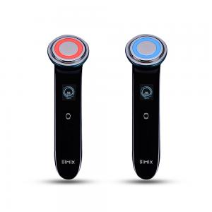 China 118g SS316 Red And Blue Led Ultrasonic Facial Therapy Device supplier