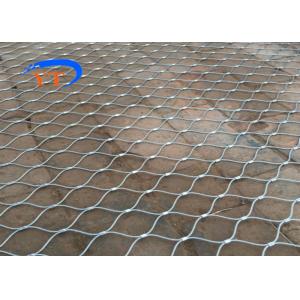 China Decorative Balustrade Cable Mesh , SS X Tend Wire Rope Net CE / SGS Certified supplier