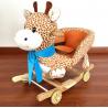 China Lovely Pink Green Animal Baby Rocking Chair Toy Elephent Eco - Friendly 60*33*55cm SGS ITS wholesale