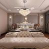 China Crystal Folding Blades Ceiling Fan With Light And Remote Control wholesale
