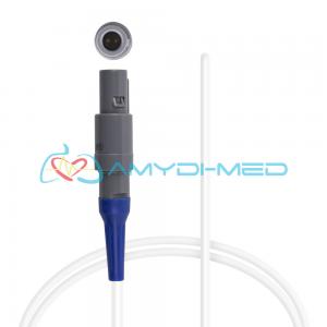 China Disposable Medical Temperature Probe ISO13485 White PVC For Hospital supplier