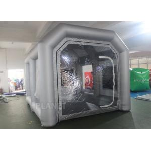 China Custom Small Portable Mobile Inflatable Spray Booth For Car Maintaining supplier