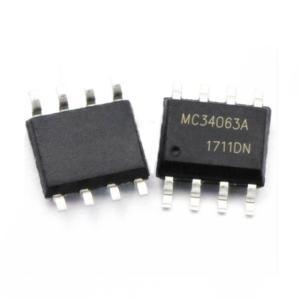China MC34063API 0.8A SOP-8 DC DC alimentation électrique puce Buck boost convertisseur SMD régulateur de tension IC MC34063 supplier