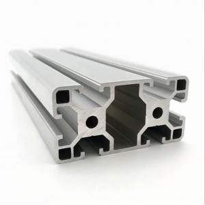 China Grey Sand Blasting Wardrobe Aluminium Profile 6061 Aluminum Extrusion supplier