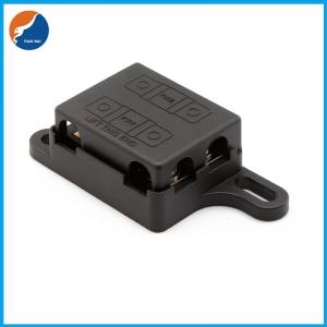 China Black PA Material 2 Ways 20A To 200A Car Automotive Mini ANS MIDI Auto Fuse Box Block Holder supplier