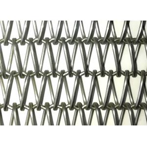 Versatile Metal Spiral Mesh Facade Decoration For Industrial