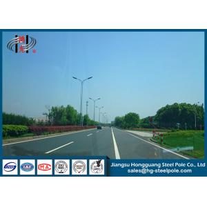 China 15m Lamp Steel Light Poles with High Pressure Sodium for Car Parking Lot supplier