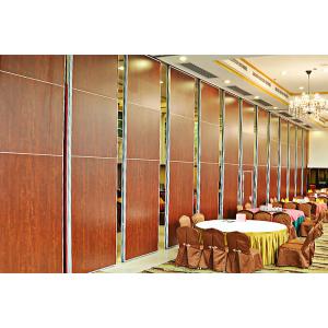 China Interior Design Collapsible Movable Partition Walls / Sliding Folding Partitions Movable Walls supplier