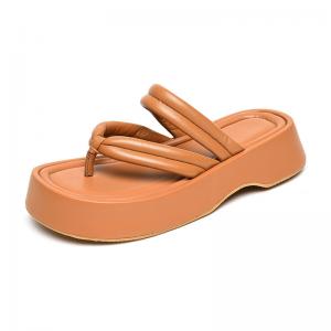 Thick Shoes Sole Fashion Slippers Summer Lightweight Shoes Light -Colored Shoes Are Suitable For Women And Girls