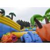 China Waterproof Commercial Water Inflatable Theme Park With Plato PVC Tarpaulin wholesale