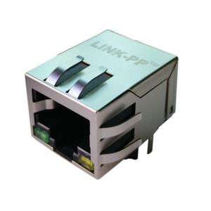 China LJ-640B10-41-F Rj-45 Jack 1000Base-T Magnetics PCIE-G41A2 Gigabit Ethernet Port supplier