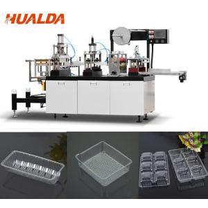 China Vacuum Forming Food Container Making Machine For Mini Cake / Chocolate supplier