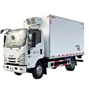 China Fabrique d'origine I SUZU M100 Véhicule réfrigéré à rangée unique Furgonnette réfrigérateur Camion véhicule à chaîne de refroidissement supplier