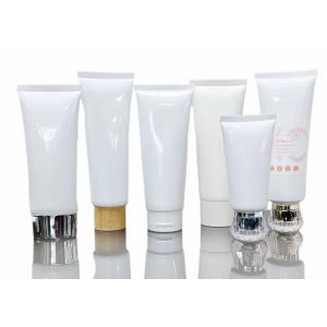China 50Ml PE Cosmetic Hand Cream Tube Packaging With Flip Top Lids supplier