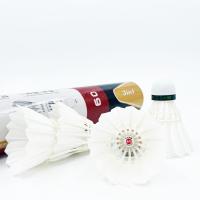 China 3in1 Type Natural Badminton Feather Shuttlecock For Training Competition on sale