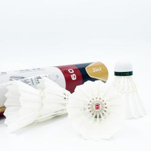 3in1 Type Natural Badminton Feather Shuttlecock For Training Competition