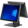 15Système de point de vente Windows de 6 pouces avec 10 points de contact capacitif et interface LAN/USB/COM/VGA