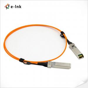 China Hot Pluggable 10G SFP+ AOC Cable Active Optical Cable OM2 Cable Length 30m supplier