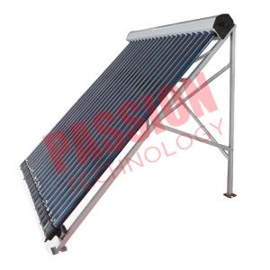 China Heat Pipe Solar Power Collector , Solar Water Collector For Shower 24 Tubes supplier