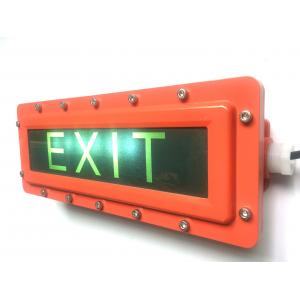 atex explosion proof exit sign emergency lighting led light for hazardous location or hazardous environment